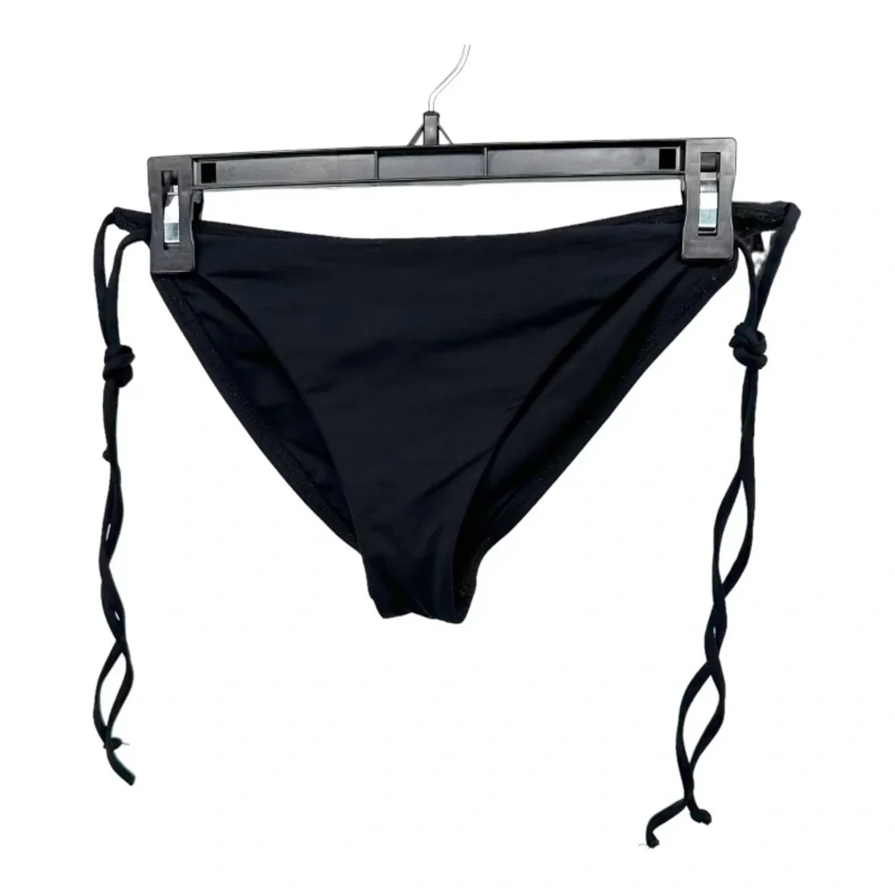 l*space Black Side-Tie Bikini Bottoms